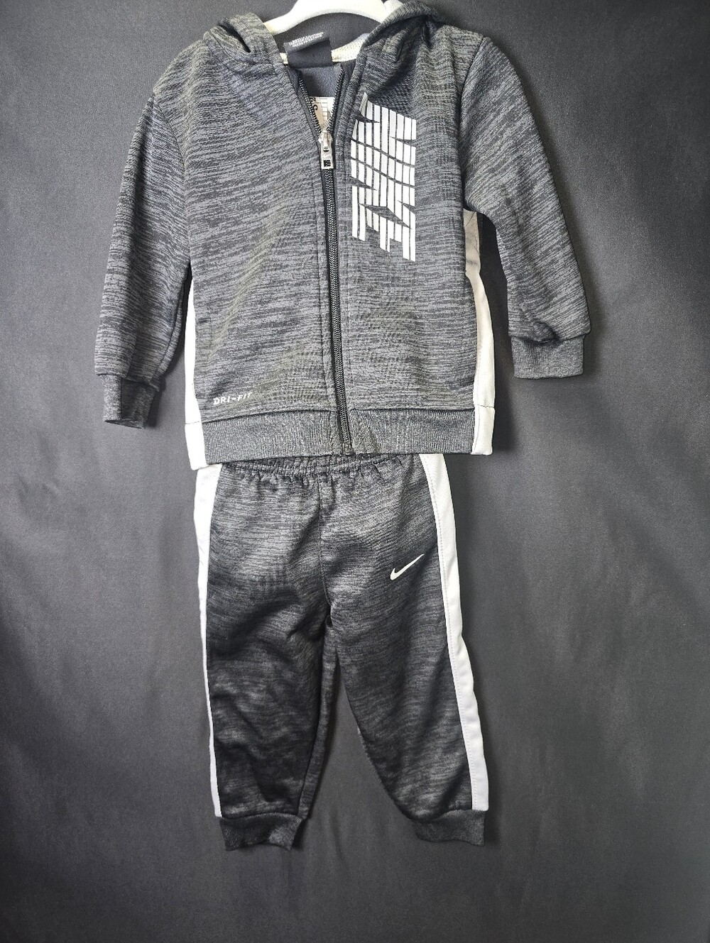 Nike Kids' Gray Dri-FIT Track Pants - Gray